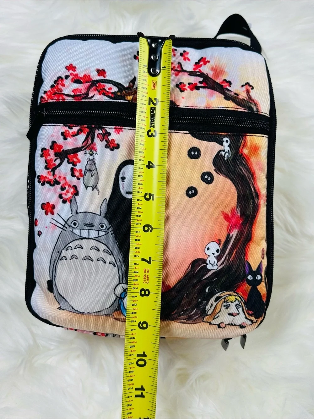 Totoro and Ghibli Friends under the Sakura Lunch Bag
